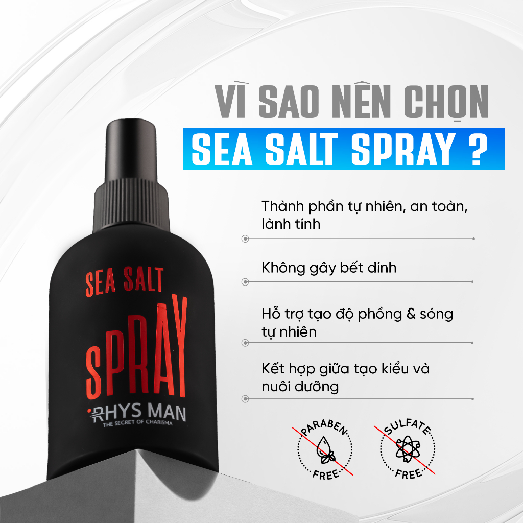 Sea salt spray - Giá Tốt, Sale Tháng 10, Freeship 0Đ | Shopee Việt Nam