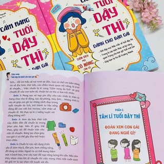 Sách- Cẩm nang tuổi dậy thì cho bạn gái 204 trang