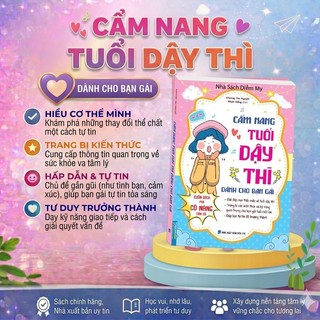 Sách- Cẩm nang tuổi dậy thì cho bạn gái 204 trang
