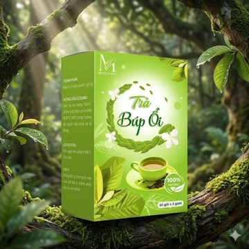 [Chính Hãng] Trà Búp Ổi Hộp 60 Túi Lọc Trà Hỗ Trợ Cải Thiện Hệ Tiêu Hóa Chống Tiểu Đường
