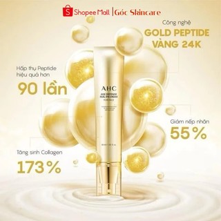 Kem Dưỡng Mắt AHC Vàng Age Defense Real Eye Cream Kem Mắt Vàng AHC 40ml Chống Nhăn Và Giảm Thâm Mắt - Skinora Beauty