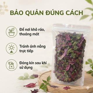 Lá Đơn Đỏ Khô Nguyên Chất | Tắm Lá, Xông Giải Nhiệt, Chăm Sóc Da Tự Nhiên. Dược Quý Thiên Phúc