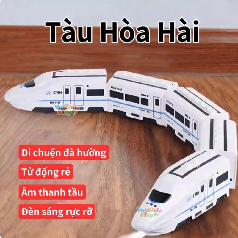 Tàu cao tốc mô phỏng đa năng chạy điện – Đồ chơi giáo dục sớm cho trẻ em