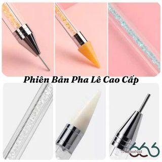 Bút Chấm Đá 2 Đầu Cao Cấp – Đầu Sáp Gắp Đá & Đầu Kim Chấm Hoa, Gỡ Đá Nail Chuyên Dụng THEGIOINAIL666