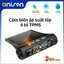 Unisen Thiết bị giám sát áp suất lốp xe ô tô TPMS LCD kỹ thuật số báo động an toàn ô tô sạc + năng