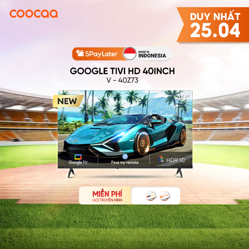 Smart Google Tivi Coocaa 40 inch 40Z73