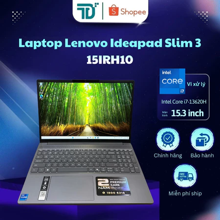 Laptop Lenovo Ideapad Slim 3 - 15IRH10 i7 13620H/16GB/512GB/15.3"FHD - Laptop 99%