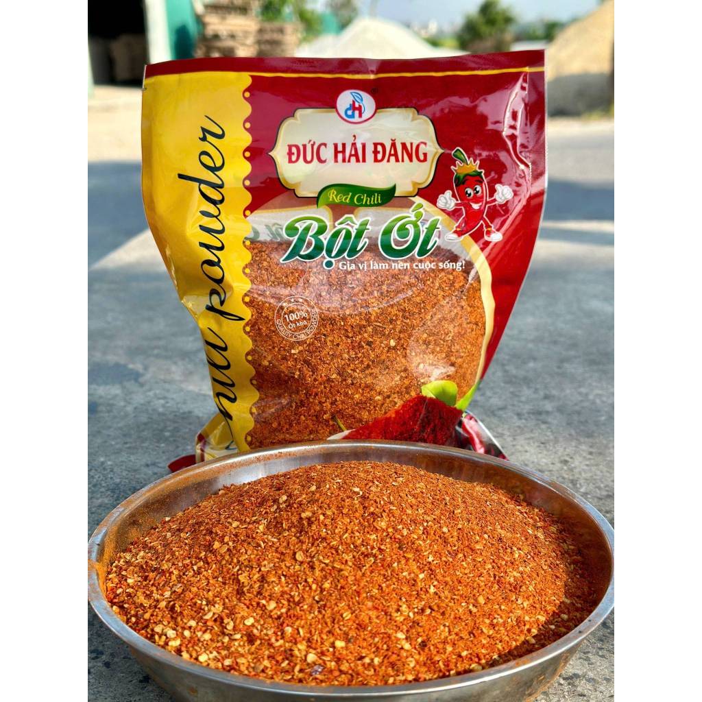 Bột Ớt Tê Cay Đức Hải Gia vị rắc nướng Đậm Vị Cay Tê Kích Thích Vị Giác - Đức Hải Food