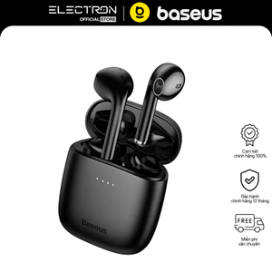 Tai Nghe Bluetooth Baseus Encok True Wireless Earphones W04 TWS Gen 2 Wireless Charger, New Model