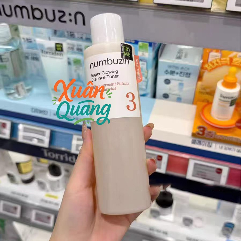 Numbuzin Retinol Pore Rinning Serum | Numbuzin No.3 Miếng pad essence | Numbuzin No.3 Toner | Numbuzin No3 sun cream