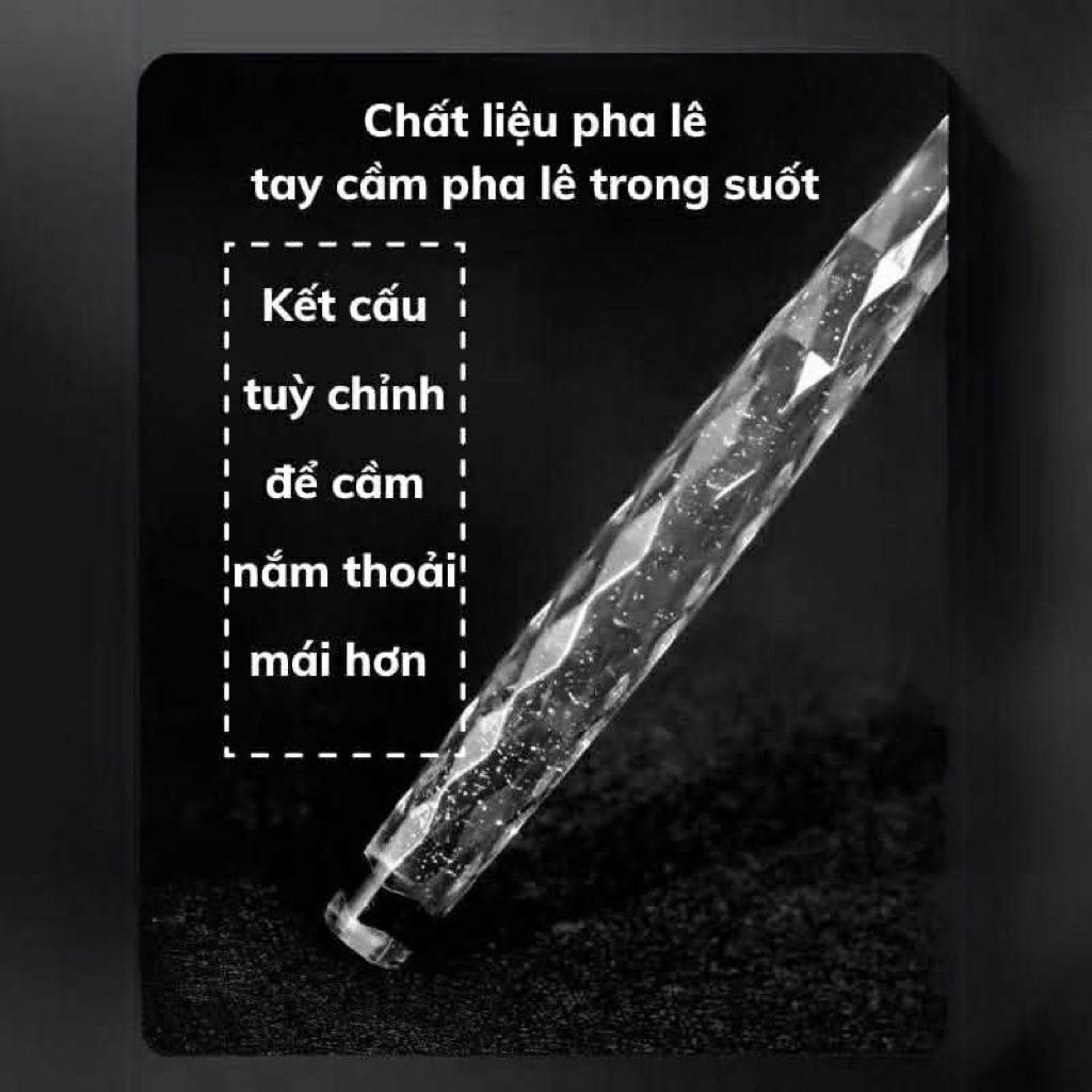 COMBO 6 Bàn chải đánh răng Pha Lê lông tơ mềm mại, Bàn chải than tre hoạt tính Nhật Bản chải Êm Sạch