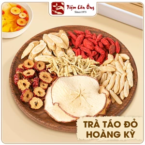 Trà táo đỏ hoàng kỳ, dưỡng nhan, bổ khí, set trà thảo mộc 6 vị gồm: hoàng kỳ, táo đỏ, kỳ tử, gừng,..