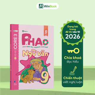 Sách Lý Thuyết P.H.A.O (Pro Hacks For Academic Overload) Ngữ Văn Lớp 9 Ôn Thi Vào Lớp 10 | WinBook