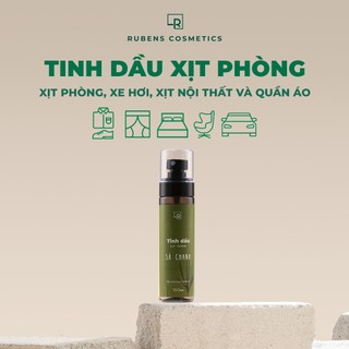 Tinh Dầu Xịt Phòng Sả Chanh, Bạch Đàn Chanh, Bạc Hà, Cam Ngọt, Rubens Cosmetic 100ml
