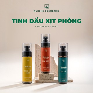 Tinh Dầu Xịt Phòng Sả Chanh, Bạch Đàn Chanh, Bạc Hà, Cam Ngọt, Rubens Cosmetic 100ml