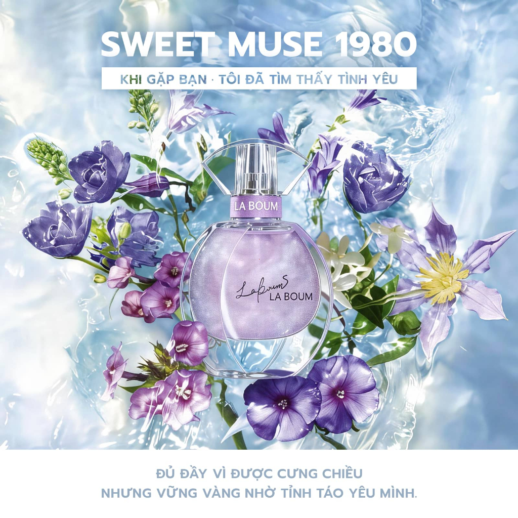 [HÀNG CAO CẤP] LABOUM Nước Hoa Nữ Cao Cấp - Nhũ Ánh Kim – Lưu Hương Lâu - 2 Mùi Sang Trọng - Cosmetic Perfume Women 55ml