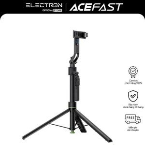 Gậy Selfie Thông Minh ACEFAST E41 – Kéo Dài (Telescopic), Tripod Tự Mở, Theo Dõi Khuôn Mặt, Remote Điều Khiển