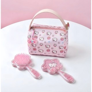 Lược Hello Kitty Mini Dễ Thương | Lược Nhỏ Cute Bỏ Túi Mang Theo Túi Xách, Du Lịch Tiện Lợi