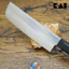 Dao KAI Nhật Wakatake Nakiri Knife Dao bếp thái rau củ đầu vuông Lưỡi thép không rỉ cao cấp 165mm AB5424