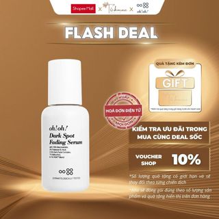 Serum làm sáng đều màu da, mờ thâm nám chuyên sâu oh!oh! Dark Spot Fading Serum