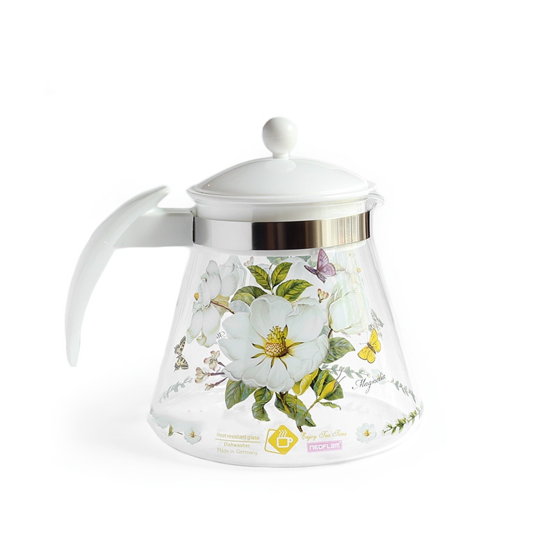 Bình trà, bình nước thủy tinh chịu nhiệt 1.2 lít Magnolia Simax Otto các màu | Thái Dương Gia