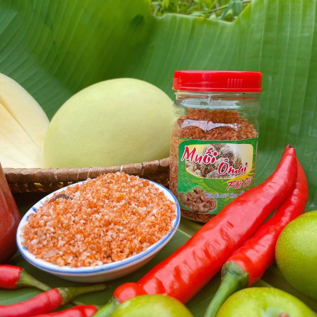 Muối Ô Mai Đức Hải Đậm Đà Chua Ngọt Cay Nhẹ Chấm Trái Cây Túi Zip 200G, 500G, Lọ 110g - Đức Hải Food