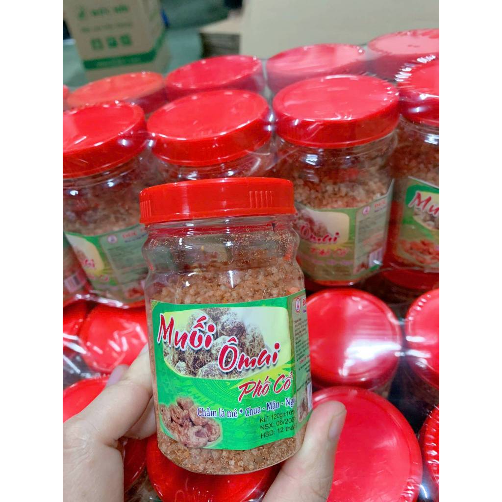 Muối Ô Mai Đức Hải Đậm Đà Chua Ngọt Cay Nhẹ Chấm Trái Cây Túi Zip 200G, 500G, Lọ 110g - Đức Hải Food