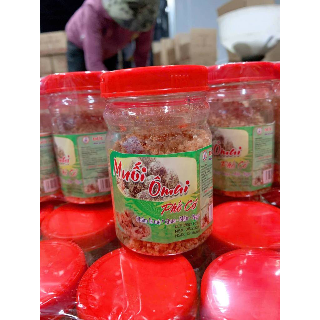 Muối Ô Mai Đức Hải Đậm Đà Chua Ngọt Cay Nhẹ Chấm Trái Cây Túi Zip 200G, 500G, Lọ 110g - Đức Hải Food