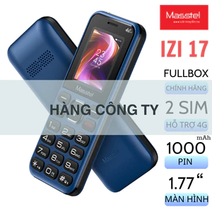 Điện Thoại Masstel Izi 17 4G Fullbox Mới - Hàng Công Ty Bảo Hành 12 Tháng
