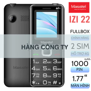 Điện Thoại Masstel Izi 22 4G Fullbox Mới - Hàng Công Ty Bảo Hành 12 Tháng