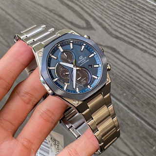 Đồng Hồ Nam Dây Thép Casio Edifice EFS-S570DB-2AUDF Chính Hãng - EFS-S570DB-2A Kính Sapphire - Pin Năng Lượng Mặt Trời