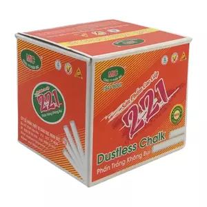 Hộp 100 Viên Phấn Viết Bảng Không Bụi