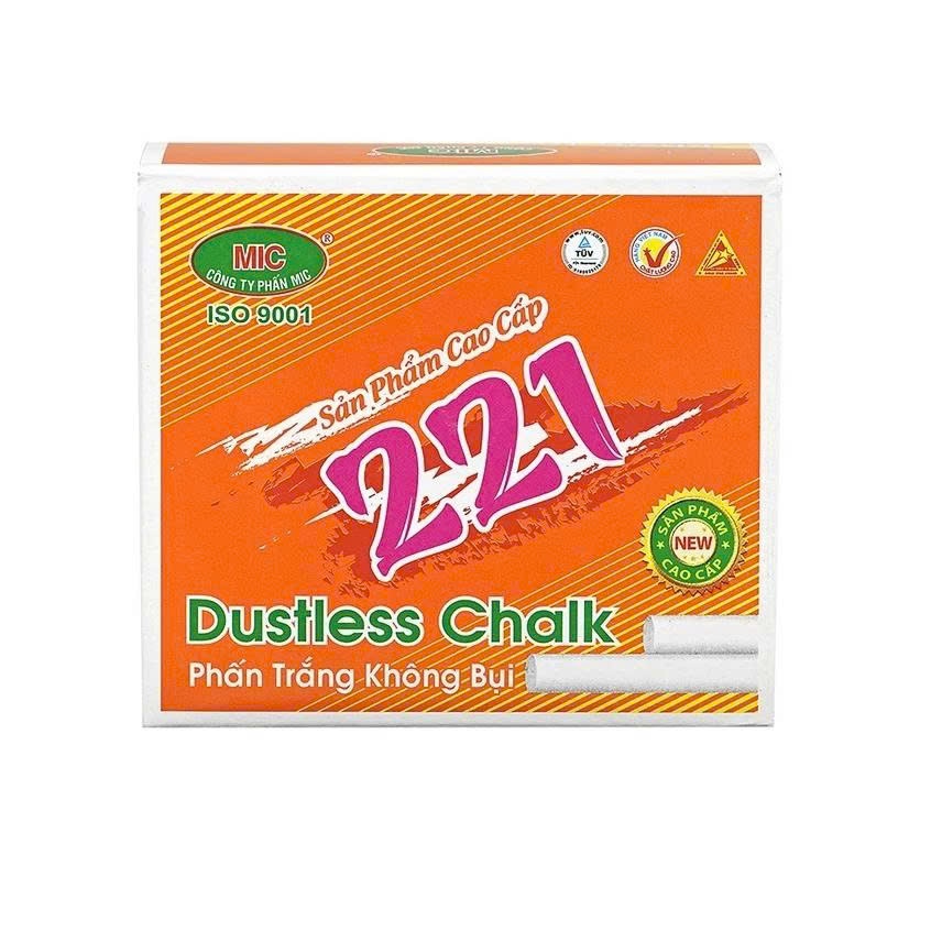 Hộp 100 Viên Phấn Viết Bảng Không Bụi