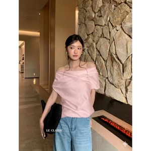 𝗗𝗼𝗻𝗮 - Áo Linen trễ vai