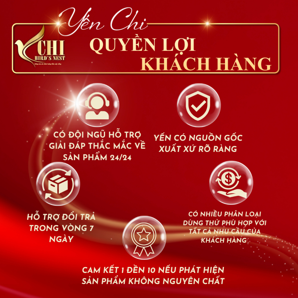 Combo 10 Túi Yến Tinh Chế Vụn Baby  - Hỗ Trợ Cho Bé Biếng Ăn , Tăng Đề Kháng   -  Yến Sào Yén Chi - Yến Tinh Chế YETC 00