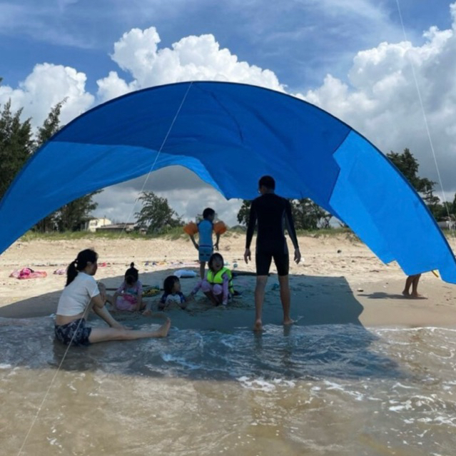Lều bay đi biển che nắng ĐẶC BIỆT TRƠN - TRƠN MIX