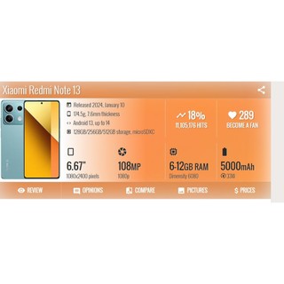 Chuông redmi note 13 5g, loa ngoài, buzzer, ringer, louder speaker redmi 2312DRAABG, 2312DRAABI