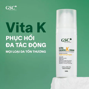 kem dưỡng vitamin k phục hồi gsc , làm dịu da