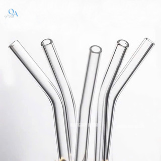 Ống Hút Thủy Tinh Borosilicate CHỊU NHIỆT, Uống Cà Phê,Nước Ép, Sinh Tố, DECOR nhà hàng, TÁI SỬ DỤNG
