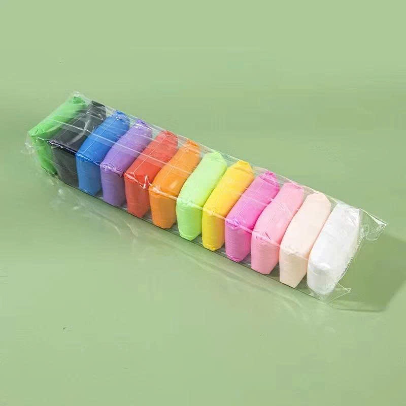 Đất Sét Tự Khô Set 24 Màu, 12 Màu Và Gói 100g Nhiều Màu - Đất Nặn Tự Khô Nhật Bản Đồ Chơi Trẻ Em Cho Bé