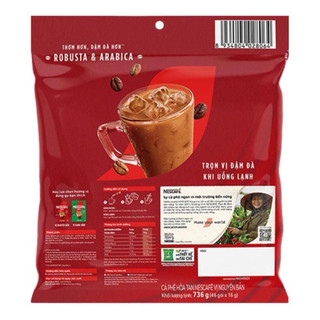 Cà phê Hòa tan NESCAFÉ VỊ NGUYÊN BẢN 46 tặng 3 gói Đậm Thơm Hoàn Hảo