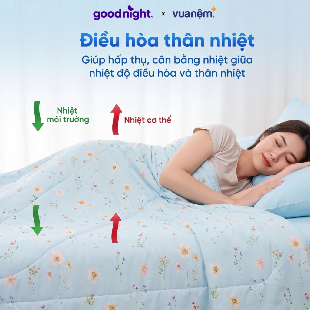 Chăn lạnh Amando Azami Light - chăn điều hòa làm mát, chăn mát cao cấp, mền điều hòa, mền mát 2mx2m2