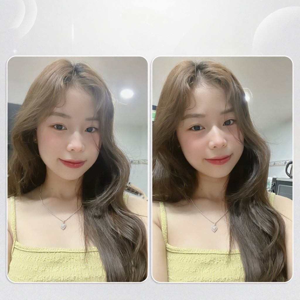 Thuốc nhuộm tóc, thuốc nhuộm tóc màu NÂU TÂY LẠNH ,không tẩy, LIN_COLOR, tặng kèm oxy trợ nhuộm và bao tay,trùm đầu