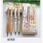 Bút Bi Gell Bấm Xóa GP-5046, dành cho bé tiểu học, đủ 3 màu mực( tím,xanh,đen) Hộp 12 Bút Gel
