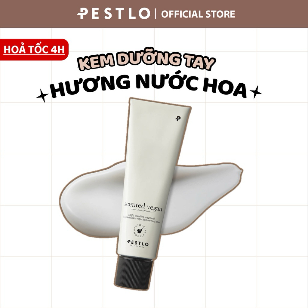 Kem tay PESTLO Ourecipe Scented Vegan Hand Cream SPF20 PA++ 30ml