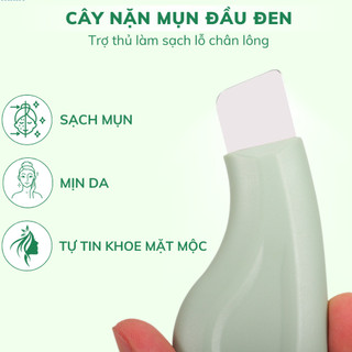 [Sale 50%]  Cây đẩy mụn đầu đen silicon chuyên dụng dùng để loại bỏ mụn đầu đen, tế bào chết Happykids