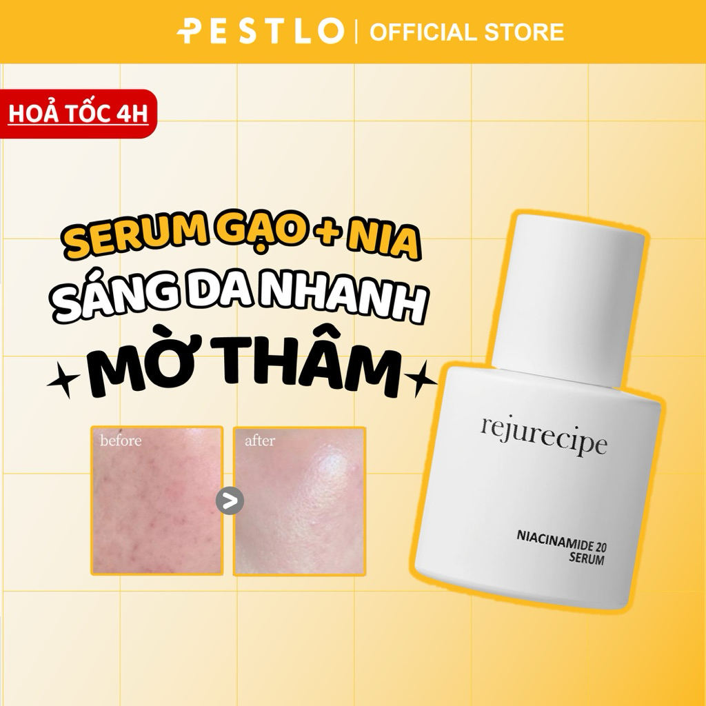 Serum dưỡng sáng PESTLO Rejurecipe Niacinamide 20% 30ml
