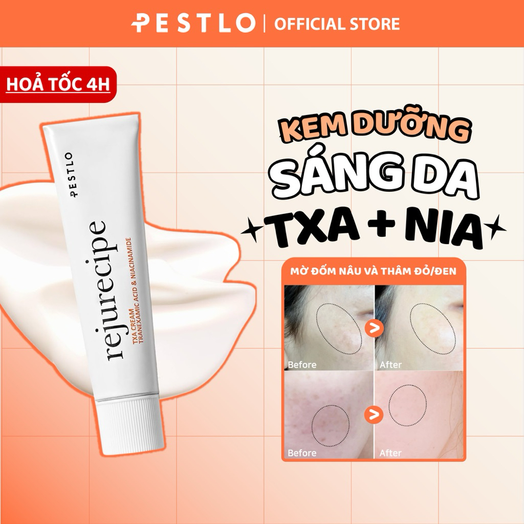 Kem dưỡng trắng PESTLO Rejurecipe TXA Cream 30ml [Date 29/01/2027]