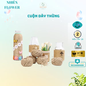 Cuộn Dây Thừng 2mmx25M Loại Tốt Siêu Dai Dùng Làm Đồ Decor, Handmade, Dây Treo, DIY