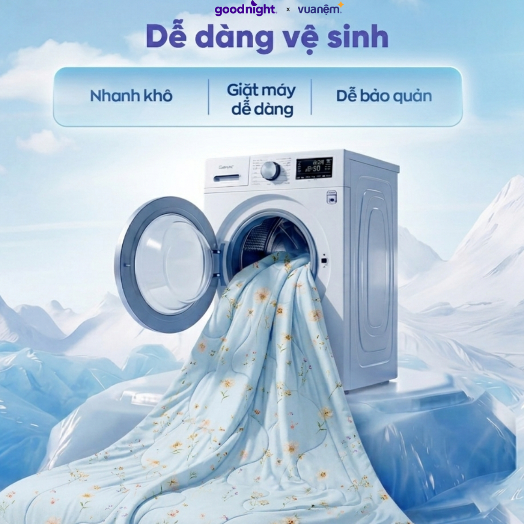 Chăn lạnh Amando Azami Light - chăn điều hòa làm mát, chăn mát cao cấp, mền điều hòa, mền mát 2mx2m2